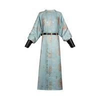 绣罗衣 唐制汉服 笑醉韶华 男女款圆领袍 天水碧 S