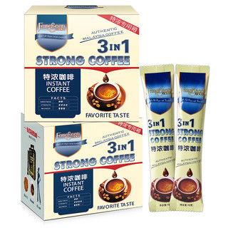 fameseen 名馨 3合1特浓咖啡 炭烧味 750g*2盒 礼盒装