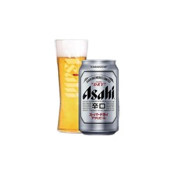 Asahi 朝日啤酒 超爽生啤酒330ml*15罐*1整箱