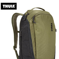 瑞典拓乐THULE EnRoute 23L 时尚休闲商务通勤15英寸电脑包双肩背包 橄榄绿/黑