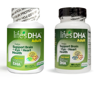 life's DHA 帝斯曼 孕妇藻油DHA软胶囊 60粒