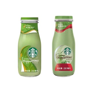 STARBUCKS 星巴克 抹茶星冰乐 奶茶饮料 281ml*6瓶 礼盒装