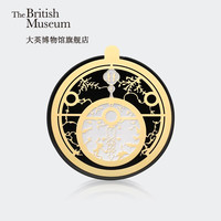 大英博物馆 星盘书签香薰收纳盒 7.8x8.6x2.4cm 锌合金