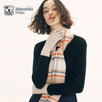 Johnstons of Elgin 女士纯色羊绒针织手套冬季保暖