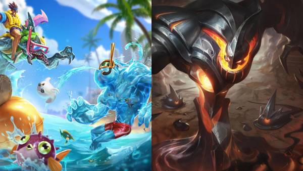 扎克皮肤本就不多,在本次活动中仅有2款半价,分别是蓝色魔人泳池派对