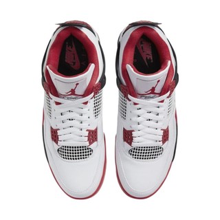 AIR JORDAN 正代系列 Air Jordan 4 Retro 男子篮球鞋 DC7770-160 火焰红 42