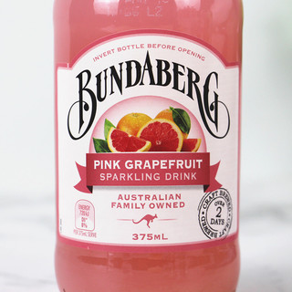 BUNDABERG 宾得宝 含汽果汁饮料 葡萄柚味 375ml*6瓶