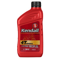 Kendall 康度 4T 四冲程摩托车机油 20W-50 SL级 1L