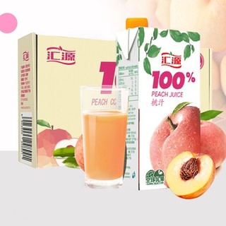 果汁100%桃汁 1L*5盒