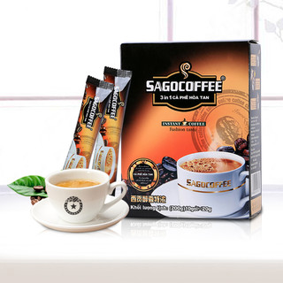 SAGOCAFE 西贡咖啡 醇香特浓咖啡粉 200g