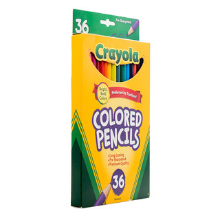 Crayola 绘儿乐 68-4036 儿童绘画 36色礼物彩色铅笔