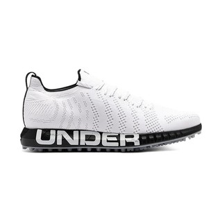 UNDER ARMOUR 安德玛 Hovr knit Lace 男子高尔夫鞋 3024574-100 白色 40