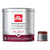 illy 意利 illy iperespresso系统 深度烘焙浓缩咖啡胶囊 21颗/罐