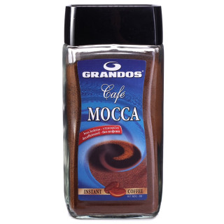 grandos格兰特摩卡脱咖啡因速溶咖啡100g