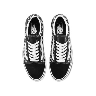 VANS 范斯 经典系列 Old Skool 中性运动板鞋 VN0A4U3BTEZ 黑色 36