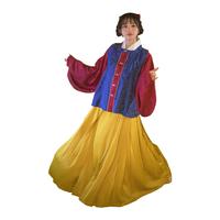 爱莲说 汉服 白雪 女士交领上衣比甲马面裙 HF283 姜黄色 S