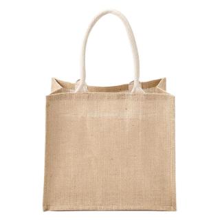 muji 无印良品 女士黄麻手提包 egd42a1s 黄麻色 中号【报价 价格