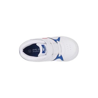 DR.KONG 江博士 B14204W055A 儿童学步鞋 中帮加绒款 2段 白/蓝 24码