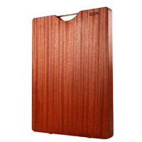 达乐丰 乌檀木抗菌砧板整木菜板方形刀板家用实木案板擀面板ZB008