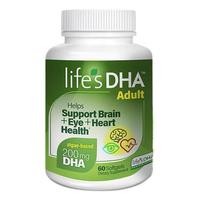 值选、PLUS会员：life's DHA 帝斯曼 婴幼儿海藻油DHA软胶囊 90粒