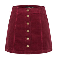 Semir 森马 女款短款半身裙 19-078200301