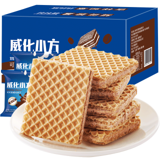 bibizan比比赞威化小方提拉米苏味300g