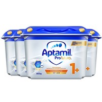 黑卡会员：Aptamil 爱他美 德版 白金双重HMO幼儿配方奶粉 1+段 800g 4罐