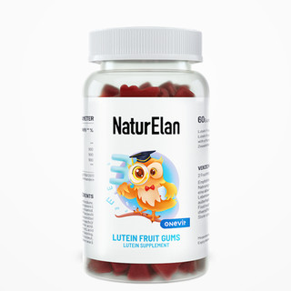 NaturElan 呐兔 叶黄素护眼软糖 60粒