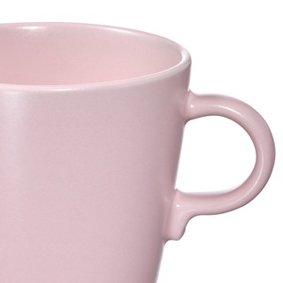 IKEA 宜家 FARGKLAR法利克洛 IKEA00003178 马克杯+杯垫 370ml 淡粉红色