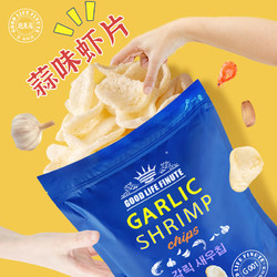 趣莱福韩国进口山姆趣莱福蒜味虾片240g超大包抱抱袋巨型薯片零食
