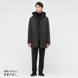 UNIQLO 优衣库 442144 男装高性能复合大衣