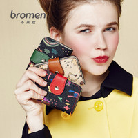 bromen 不莱玫 2021新款薄款小巧卡套韩版多卡位女士卡包钱包
