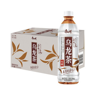 康师傅 乌龙茶 500ml*15瓶 饮料 醇正茶香 家庭装整箱装 新品上市 新老包装随机发货