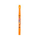 uni 三菱铅笔 PUS-102T 浅色荧光双头记号笔 1支/袋 橙色