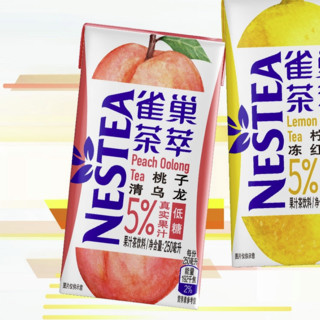 Nestlé 雀巢 茶萃组合装 3口味 250ml*24盒（桃子清乌龙+百香果绿茶+柠檬冻红茶）