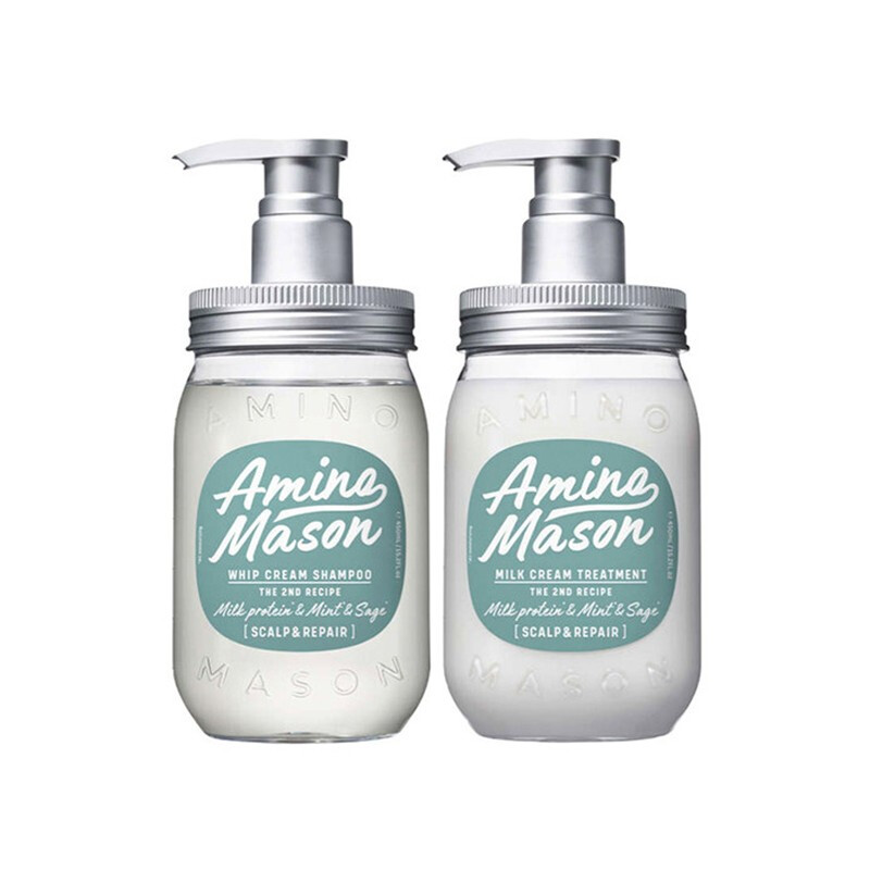 Amino mason 氨基酸洁净控油平衡洗护套装 (洗发水450ml+护发素450ml)