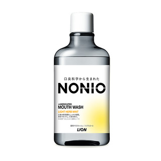 LION 狮王 NONIO漱口水 温和薄荷味 600ml