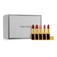 TOM FORD 汤姆·福特 激情幻魅唇膏套装 (#09珊瑚粉橘色1g+#16斯嘉丽红1g+#69玫瑰豆沙色1g+#80燃情红棕1g+#02放荡不羁1g)