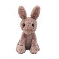 jELLYCAT 邦尼兔 星星眼睛兔系列 柔软毛绒玩具公仔 棕色星星眼睛兔 小号 18cm