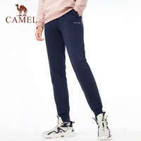 CAMEL 骆驼 运动裤男女束脚跑步健身裤休闲卫裤针织长裤