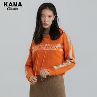 KAMA 卡玛 女士美式套头卫衣女 7420657