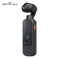 Morange 橙影 智能摄影机 vlog手持云台相机运动摄像机 云台防抖 智能追踪 实时美颜 一键剪辑 玄晶黑时尚版