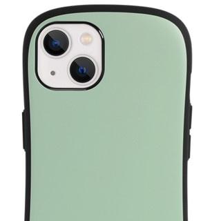 Hamee iPhone 13 TPU PC手机壳 暗绿色