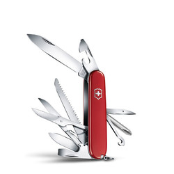 VICTORINOX 维氏 瑞士系列 1.4713T3 大当家多功能瑞士军刀礼盒装 91mm 15种功能 红色