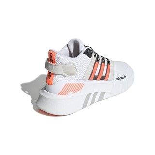 adidas ORIGINALS Eqt Bask Adv V2 中性跑鞋 FW4256 珊瑚粉白 41