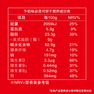 glico 格力高 必思可 活性益生菌 夹心饼干 牛奶味 194g*2袋