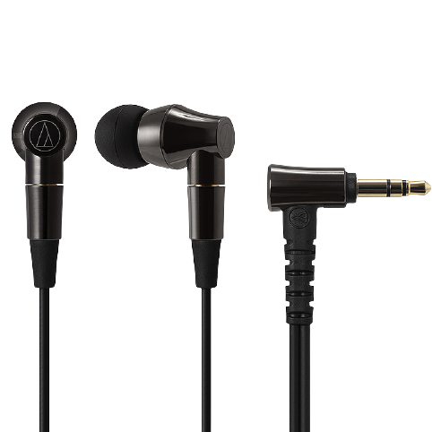 audio-technica 铁三角 CK2000Ti 入耳式动圈有线耳机 黑色 3.5mm