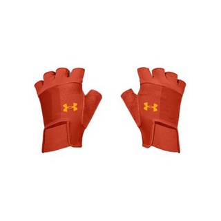 UNDER ARMOUR 安德玛 男子训练运动手套 1328620-830 橙色 L