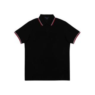 京东京造男士短袖polo衫jd21polo2黑色s