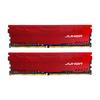 JUHOR 玖合 星辰系列 DDR4 3200MHz 台式机内存 马甲条 红色 16GB 8GB*2